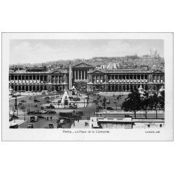 carte postale ancienne PARIS Ier. Place Concorde 28