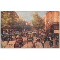 PARIS 02 Boulevard des Capucines. Edition Tuck Oilette par Béraud