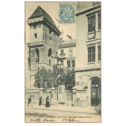carte postale ancienne PARIS II° La Tour de Jean-sans-Peur 1904