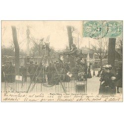 PARIS VECU. Balançoires aux Champs-Elysées 1906