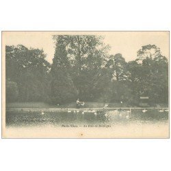 PARIS VECU. Cygnes Lac du Bois de Boulogne