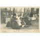 PARIS VECU. Femmes, Nurses et landau aux Champs-Elysées 1904. Affiche Byrrh