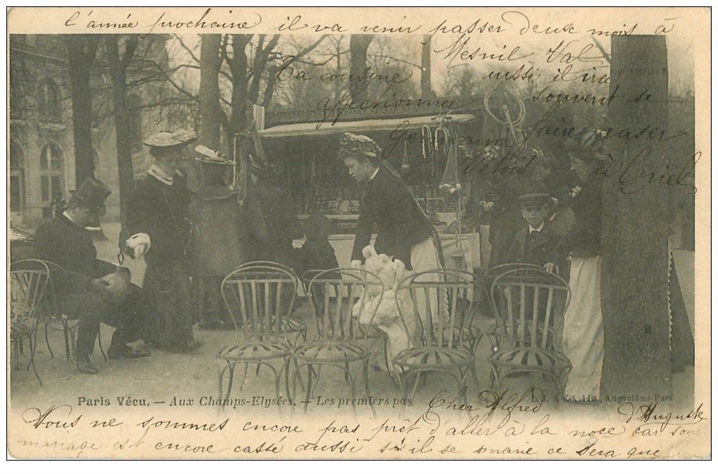PARIS VECU. La Boutique de Jeux et les premiers pas de Bébé 1905 Nurses