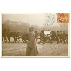 PARIS. Funérailles Maréchal Foch 1929. Place Concorde timbrée