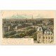PARIS. Les Ponts et la Seine 1902 vus de la Tour Saint-Gervais