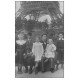 Superbe Carte Photo PARIS 07. Au pied de la Tour Eiffel vers 1910