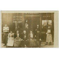 PARIS 13. Café Bertrand 40 Boulevard Arago avec Postier, Tanneur et Bougnat