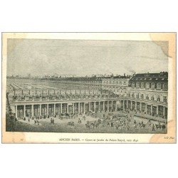 ANCIEN PARIS. Cour Jardin Palais Royal