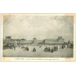 ANCIEN PARIS 01. Jardin Palais des Tuileries