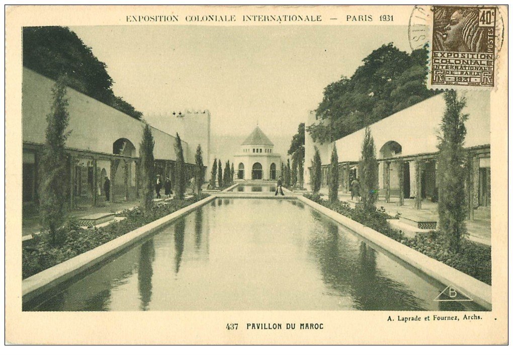 EXPOSITION COLONIALE INTERNATIONALE PARIS 1931. Maroc