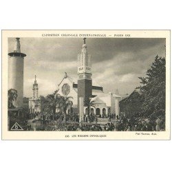 carte postale ancienne EXPOSITION COLONIALE INTERNATIONALE PARIS 1931. Missions Catholiques