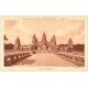 carte postale ancienne EXPOSITION COLONIALE INTERNATIONALE PARIS 1931. Temple Angkor-Vat