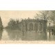 INONDATION ET CRUE DE PARIS 1910. Gare des Invalides