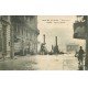 INONDATION ET CRUE DE PARIS 1910. Rue Arcade machines extraction et pompage de l'eau