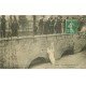 carte postale ancienne INONDATION ET CRUE DE PARIS 1910. Ours blanc au Jardin des Plantes