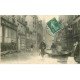 carte postale ancienne INONDATION ET CRUE DE PARIS 1910. Sauvetage Place Maubert