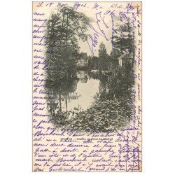 carte postale ancienne 10 TROYES. Moulin de Pétal La Moliné 1902