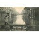 carte postale ancienne INONDATION ET CRUE DE PARIS 1910. Rue de la Pépinière Café 2 Billards