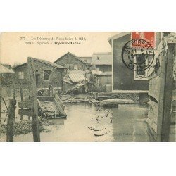 Inondation et Crue de 1910. BRY-SUR-MARNE 94. La Pépinière