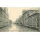 Inondationq et Crue de 1910. ROUEN 76. Ile Lacroix Rue Centrale