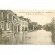 Inondation et Crue de 1910. NANTES 44. Rue de la Ville en Pierre Café Tenaud