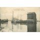 Inondations et Crue de 1910. GENNEVILLIERS 92. Rues inondées