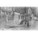 Inondation et Crue de 1910. COURBEVOIE 92. Un Sauvetage