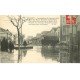 Inondations et Crue de 1910. ALFORT 94. Rue des Deux Moulins