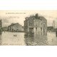 Inondations et Crue de 1904. NANTES 44. Carrefour du Gué Robert Cave du Boulevard