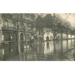 Inondations et Crue de 1904. NANTES 44. Quai des Tanneurs