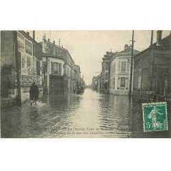 Inondations et Crue de 1910. ALFORTVILLE 94. Rue des Camélias