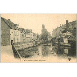 carte postale ancienne 10 TROYES. Rue de la Planche Clément vers 1900