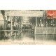 Inondation et Crue de 1910. SAINT-MAUR 94. Quai de Bonneuil Restaurant Colombo Aux 40 Tilleuls fleuris