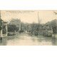 carte postale ancienne Inondation et Crue de 1910. SAINT-MAUR 94. Rue Pinet Villa Schacken