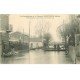 Inondations et Crue de 1910. SAINT-MAUR 94. Villa Schacken Rue Pinet Restaurant Coulomb