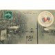 carte postale ancienne Inondation et Crue de PARIS 1910. Porte de la Gare Quai d'Ivry. Edition B.G