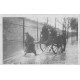 carte postale ancienne Inondation et Crue de PARIS 1910. Quai de Passy. Carte Photo Ed. Rose