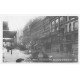carte postale ancienne Inondation et Crue de PARIS 1910. Faubourg Saint-Antoine. Carte Photo Ed. Rose