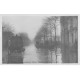 Inondation et Crue de PARIS 1910. Attelage Avenue Félix-Faure. Carte Photo Ed. Rose