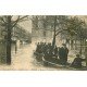 INONDATION ET CRUE PARIS 1910. Avenue Montaigne les Passeurs rue François 1er