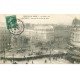 INONDATION ET CRUE PARIS 12 en 1910. Boulevard Diderot et Rue de Lyon pris de la Gare de Lyon