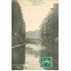 carte postale ancienne INONDATION ET CRUE PARIS 1910. Rue de Lyon et Gilbert