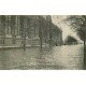 carte postale ancienne INONDATION ET CRUE PARIS 1910. Grand Palais Avenue d'Antin