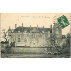 carte postale ancienne 10 VENDEUVRE. Le Château 1912