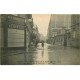carte postale ancienne INONDATION ET CRUE PARIS 1910. Rue Saint-Dominique Pharmacie Centrale