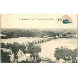 carte postale ancienne 45 BEAUGENCY. Vue générale