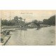 carte postale ancienne 45 BRIARE. Pont du Rialto avec Lavandière 1918