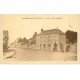 carte postale ancienne 45 CHAMBON-LA-FORET. Place et Rue Principle. Voyet Aubergiste 1945