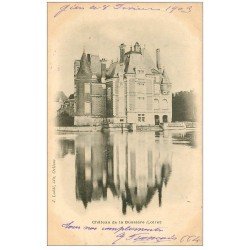 carte postale ancienne 45 CHATEAU DE LA BUSSIERE 1903