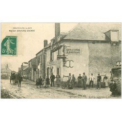 45 CHATILLON-LE-ROI. Café de l'Union Maison Couture-Ducrot 1910